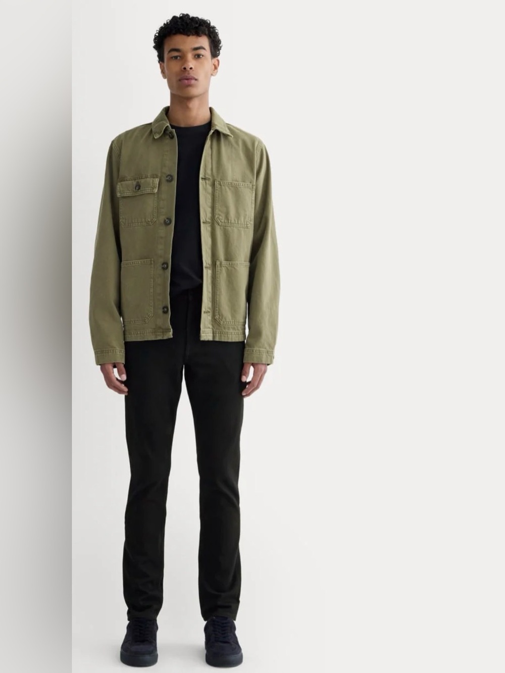 Everlane The Slim 4-Way Stretch Organic Jean